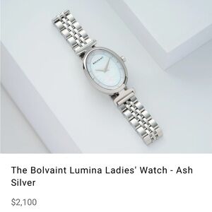 Bolvaint Lumina Ladies' Watch - Ash Silver